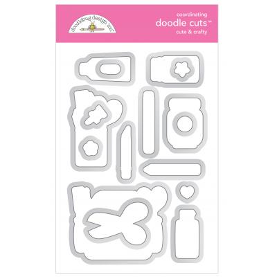 Doodlebug Cute & Crafty Doodle Cuts - Cute & Crafty
